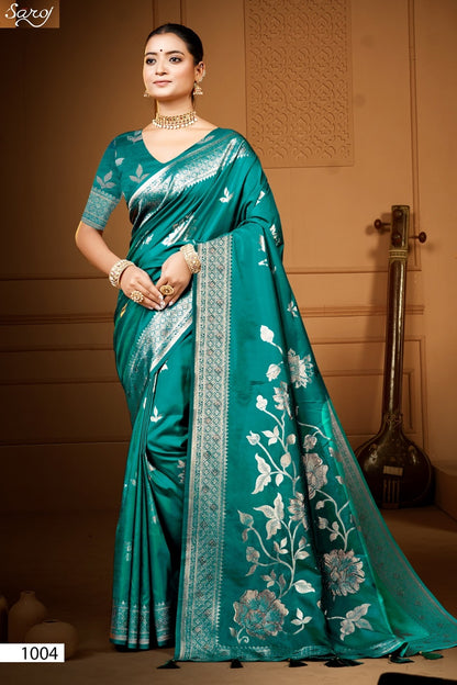 Vaamika Silk Swaroski Vol 4 Saroj Sarees Wholesale Rate