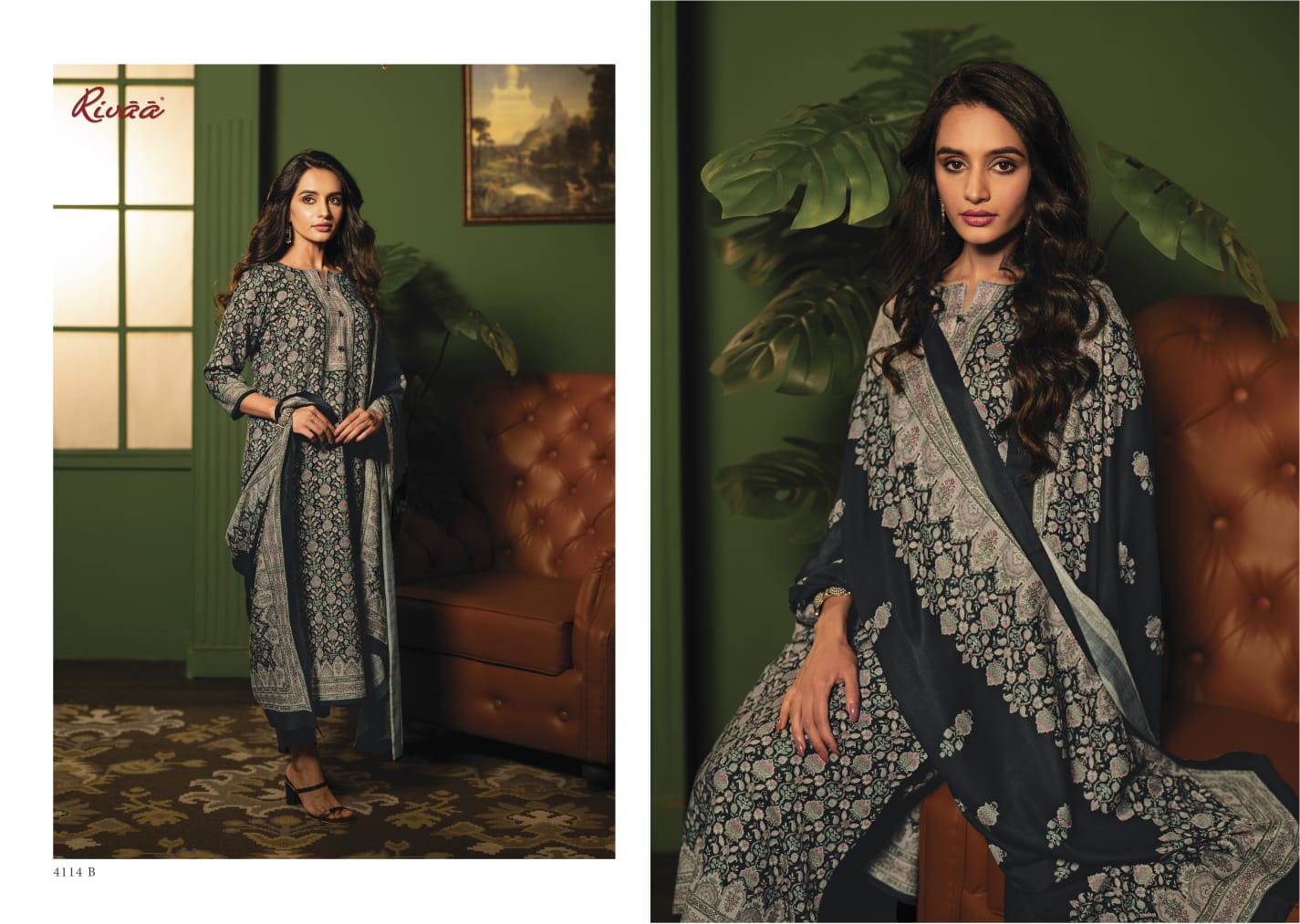 Vaani 3 Rivaa Pashmina Suits Manufacturer Ahmedabad
