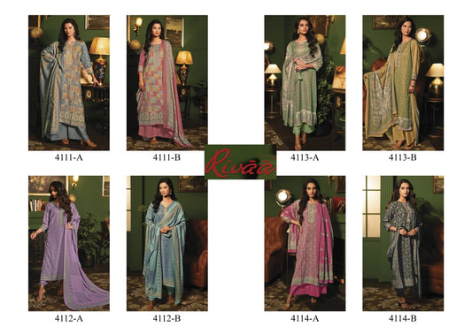 Vaani 3 Rivaa Pashmina Suits Manufacturer Ahmedabad