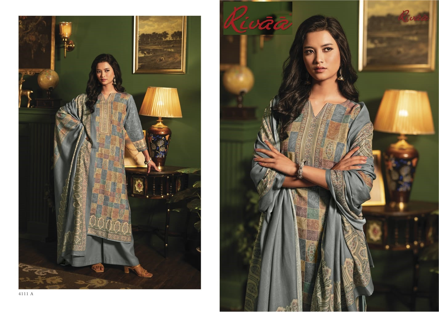 Vaani 3 Rivaa Pashmina Suits Manufacturer Ahmedabad