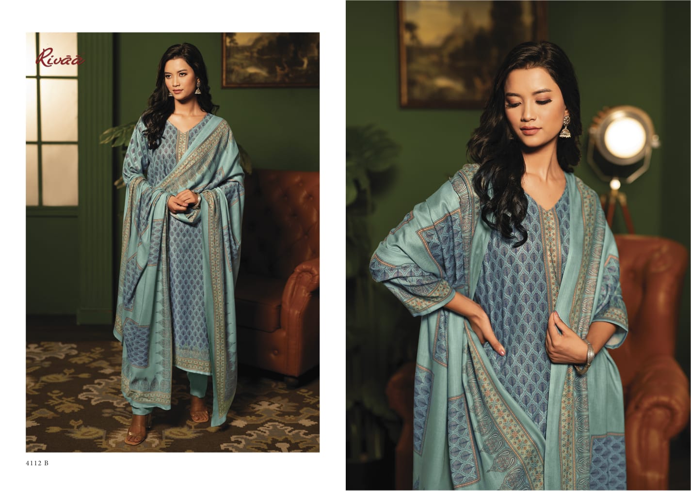 Vaani 3 Rivaa Pashmina Suits Manufacturer Ahmedabad