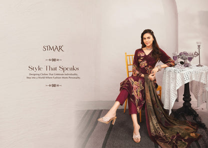 Vaani 6065 Simar Natural Crape Pant Style Suits Manufacturer