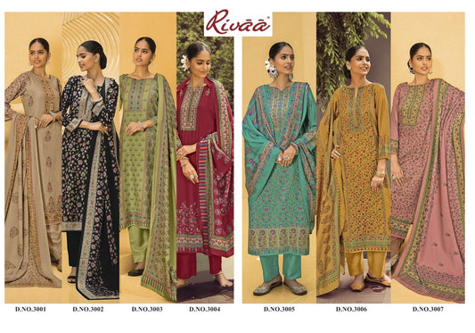 Vaani 6 Rivaa Pashmina Suits Wholesaler Gujarat