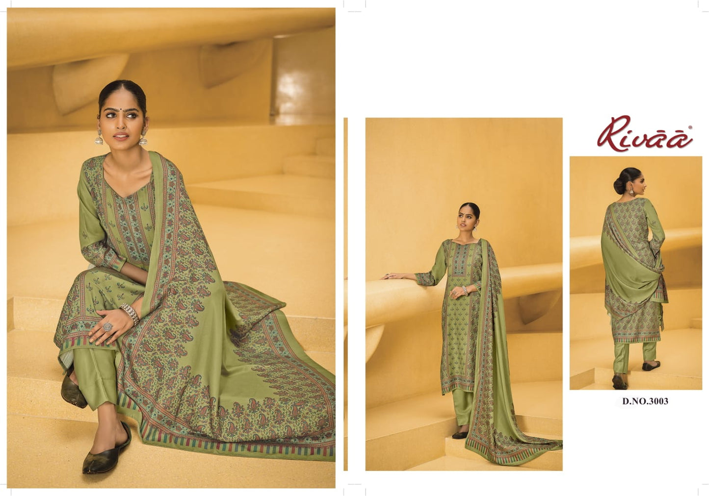 Vaani 6 Rivaa Pashmina Suits Wholesaler Gujarat