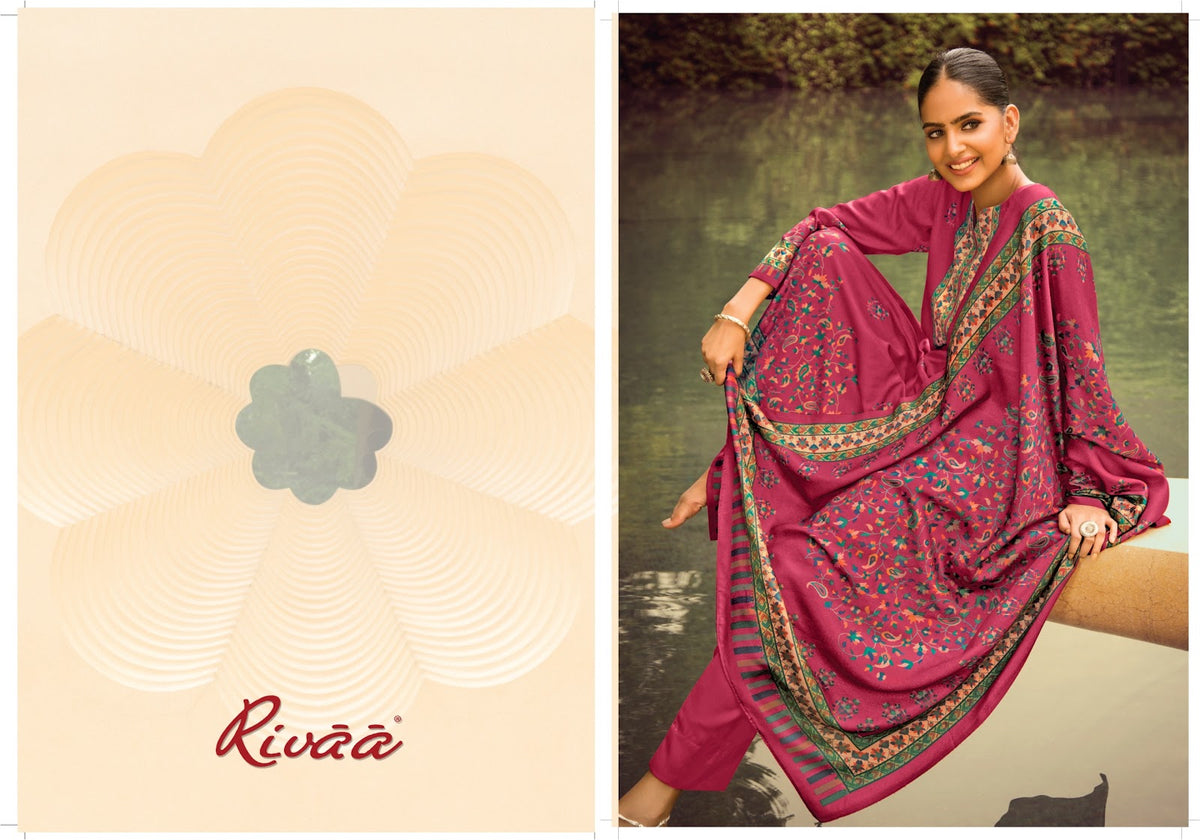 Vaani 7 Rivaa Pashmina Suits Exporter