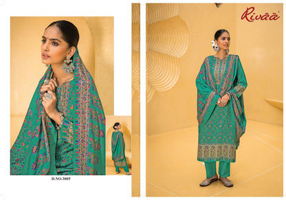 Vaani 7 Rivaa Pashmina Suits Exporter