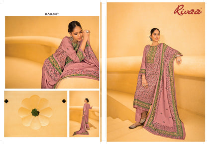 Vaani 7 Rivaa Pashmina Suits Exporter