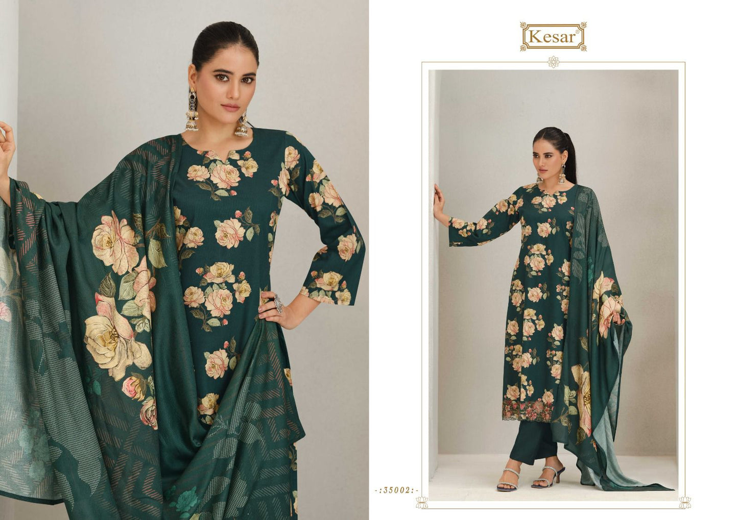 Vaani Kesar Pashmina Suits Manufacturer India