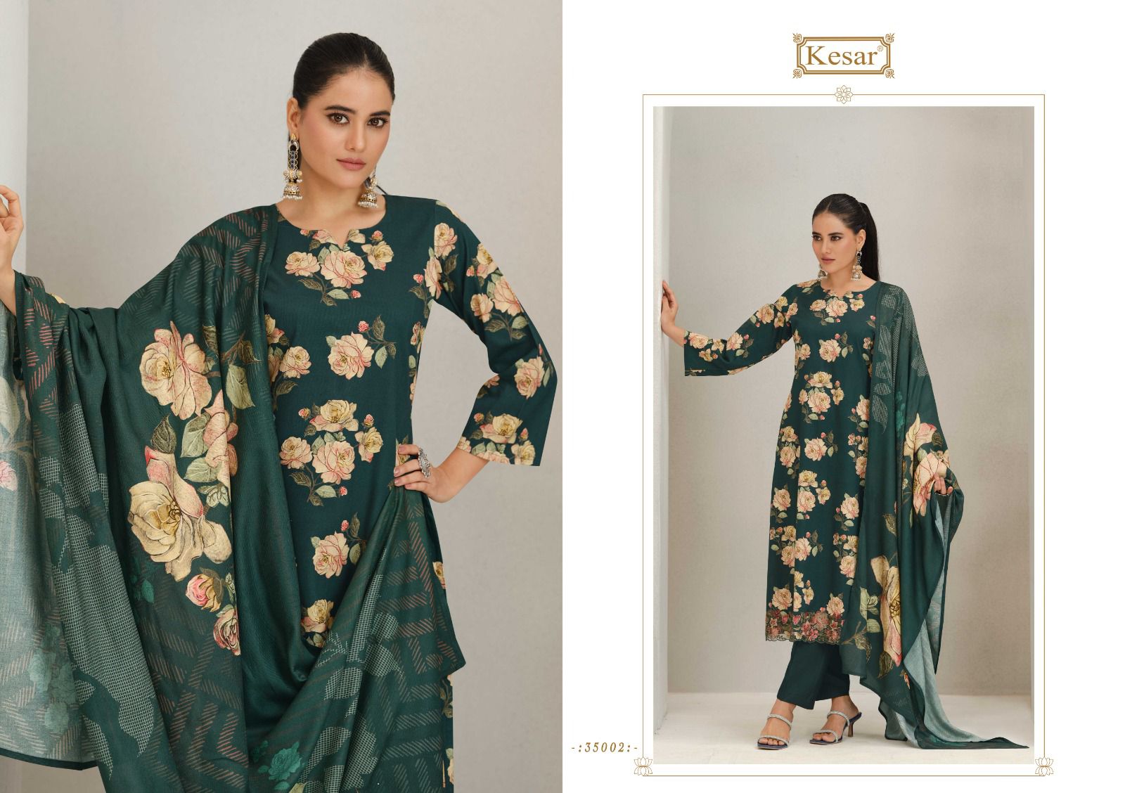 Vaani Kesar Pashmina Suits Manufacturer India