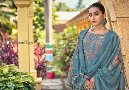 Vaani Mumtaz Arts Jam Satin Karachi Salwar Suits Wholesale Price