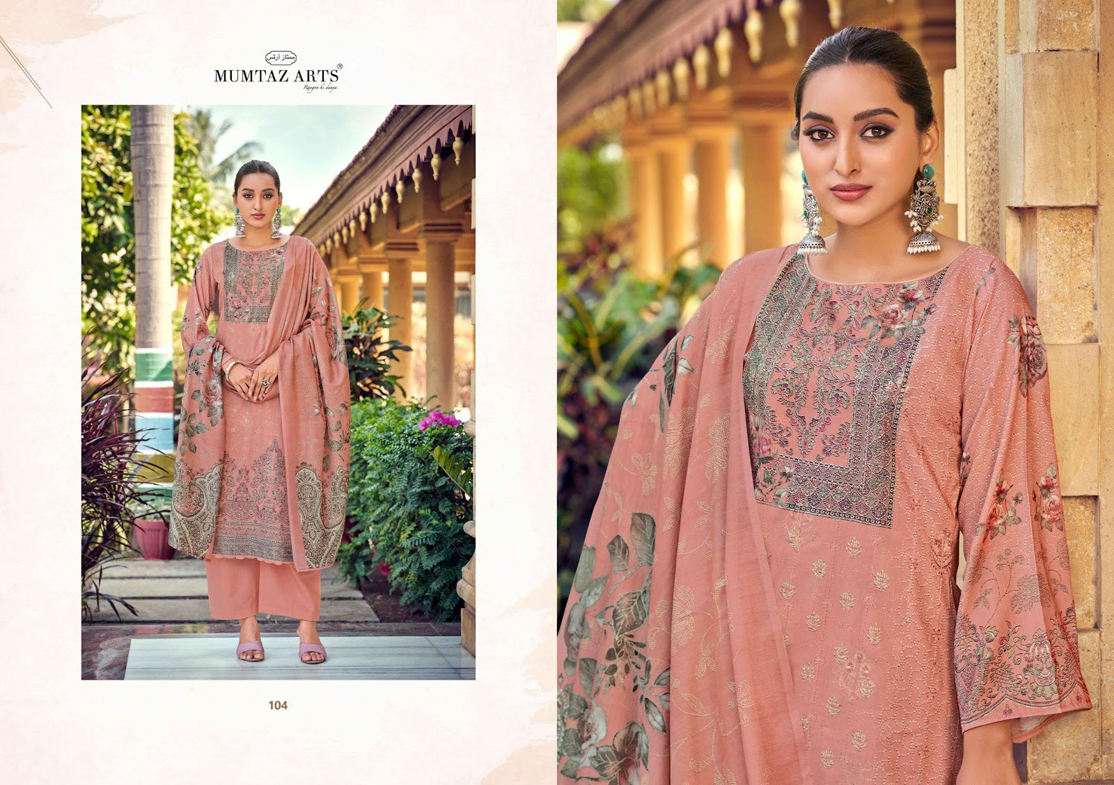 Vaani Mumtaz Arts Jam Satin Karachi Salwar Suits Wholesale Price