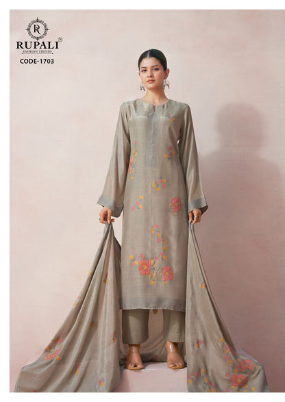 Vaani Rupali Muslin Jacquard Pant Style Suits Supplier Ahmedabad