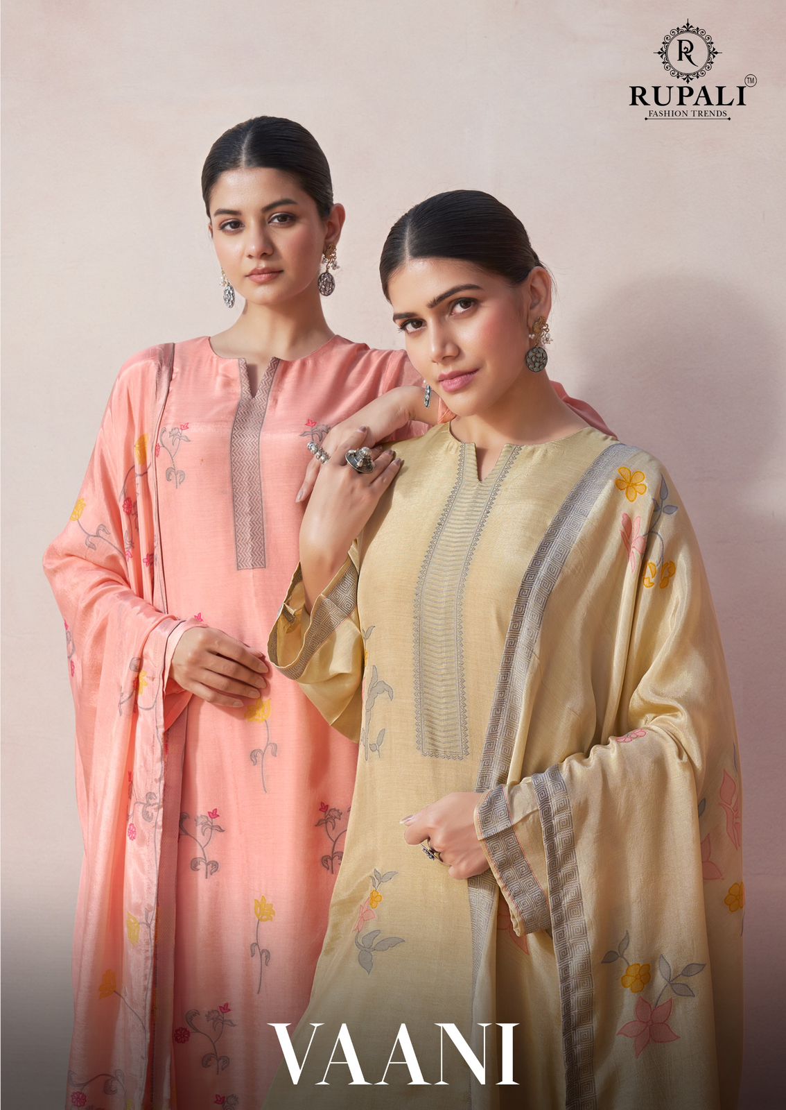 Vaani Rupali Muslin Jacquard Pant Style Suits Supplier Ahmedabad