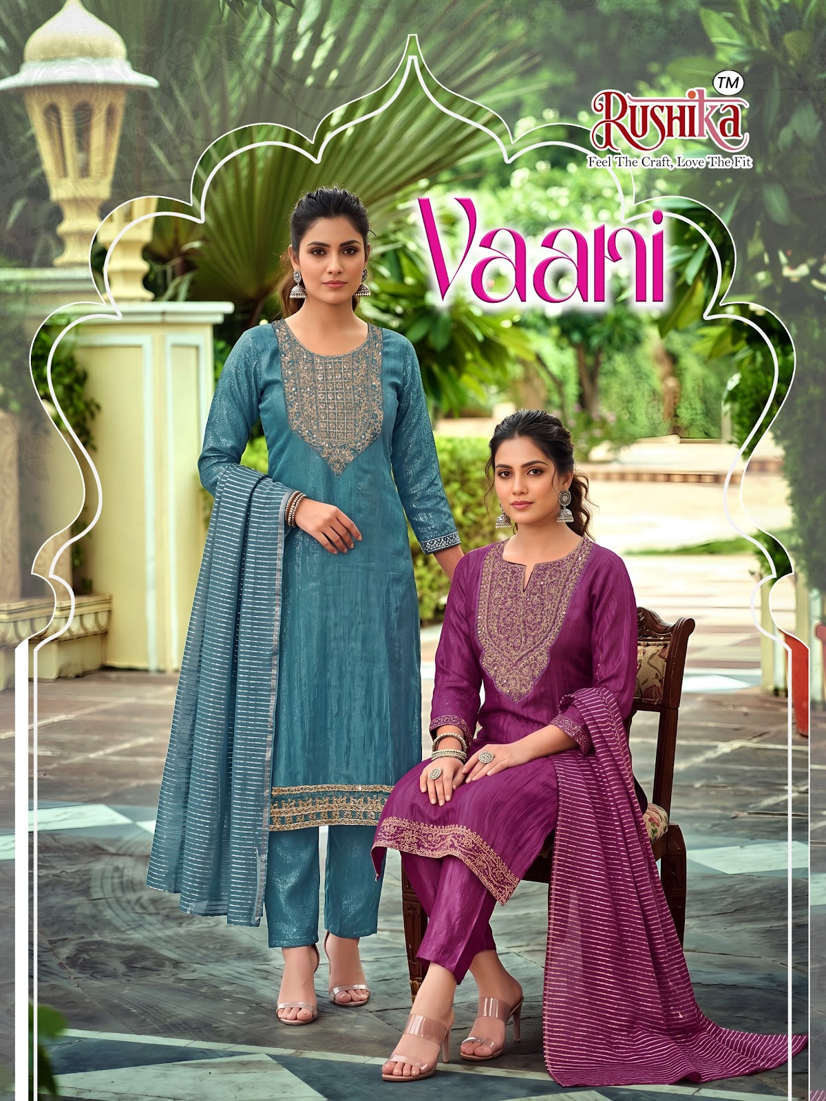 Vaani Rushika Salsa Readymade Pant Style Suits Supplier India