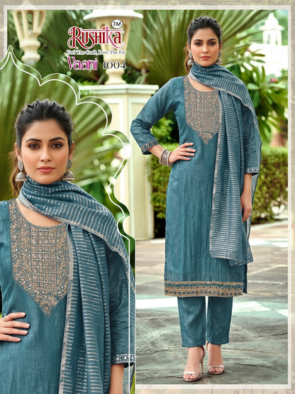 Vaani Rushika Salsa Readymade Pant Style Suits Supplier India