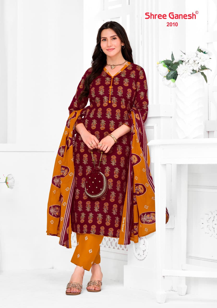 Vaani Vol 10 Shree Ganesh Readymade Cotton Pant Suits Exporter Gujarat