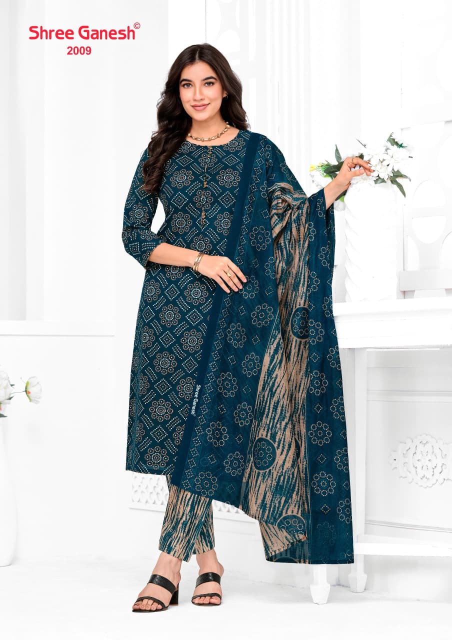 Vaani Vol 10 Shree Ganesh Readymade Cotton Pant Suits Exporter Gujarat