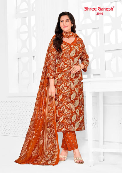 Vaani Vol 10 Shree Ganesh Readymade Cotton Pant Suits Exporter Gujarat
