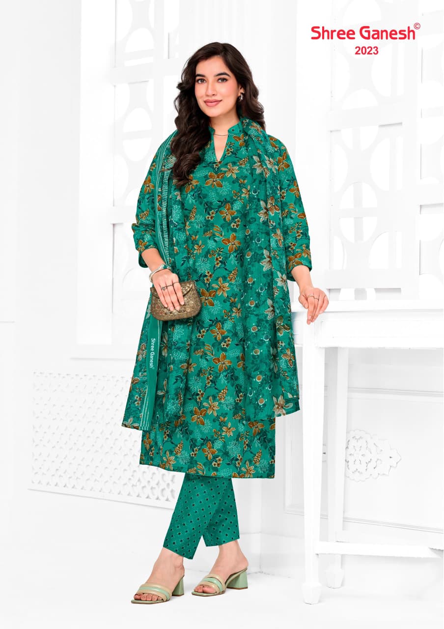 Vaani Vol 10 Shree Ganesh Readymade Cotton Pant Suits Exporter Gujarat