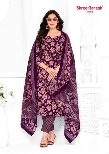 Vaani Vol 10 Shree Ganesh Readymade Cotton Pant Suits Exporter Gujarat