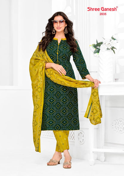Vaani Vol 10 Shree Ganesh Readymade Cotton Pant Suits Exporter Gujarat