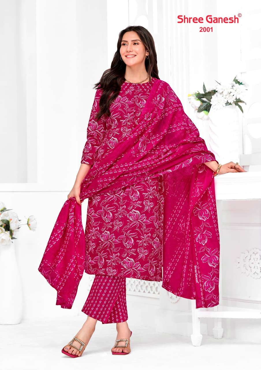 Vaani Vol 10 Shree Ganesh Readymade Cotton Pant Suits Exporter Gujarat