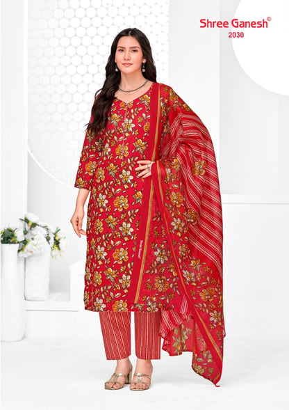 Vaani Vol 10 Shree Ganesh Readymade Cotton Pant Suits Exporter Gujarat