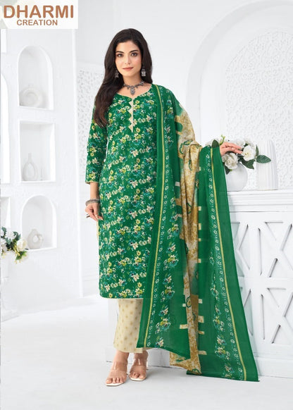 Vaani Vol 1 Dharmi Readymade Cotton Pant Suits Manufacturer