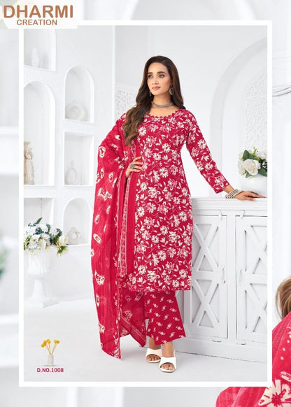 Vaani Vol 1 Dharmi Readymade Cotton Pant Suits Manufacturer