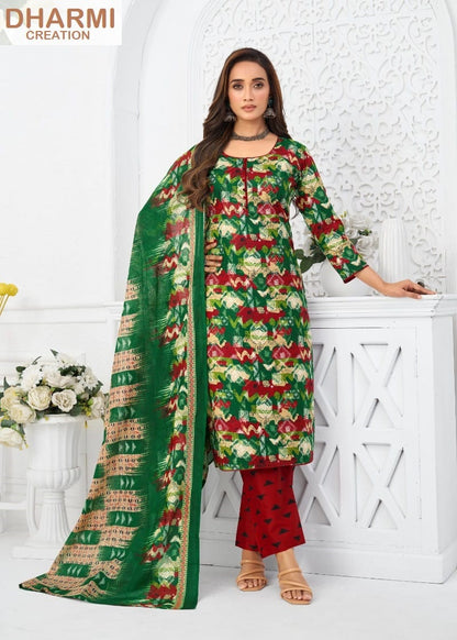 Vaani Vol 1 Dharmi Readymade Cotton Pant Suits Manufacturer