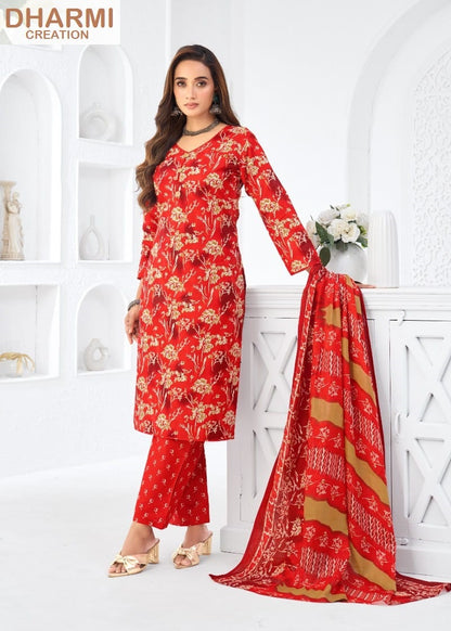 Vaani Vol 1 Dharmi Readymade Cotton Pant Suits Manufacturer