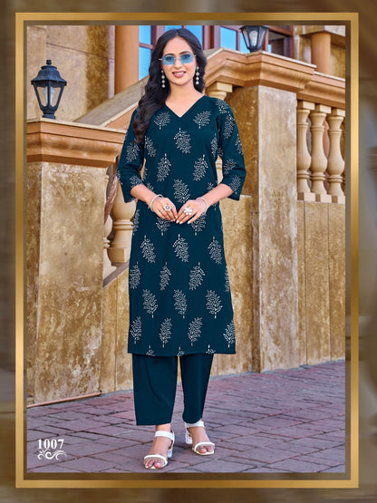 Vaani Vol 2 Sankheswer Roman Silk Co Ord Set Manufacturer Ahmedabad