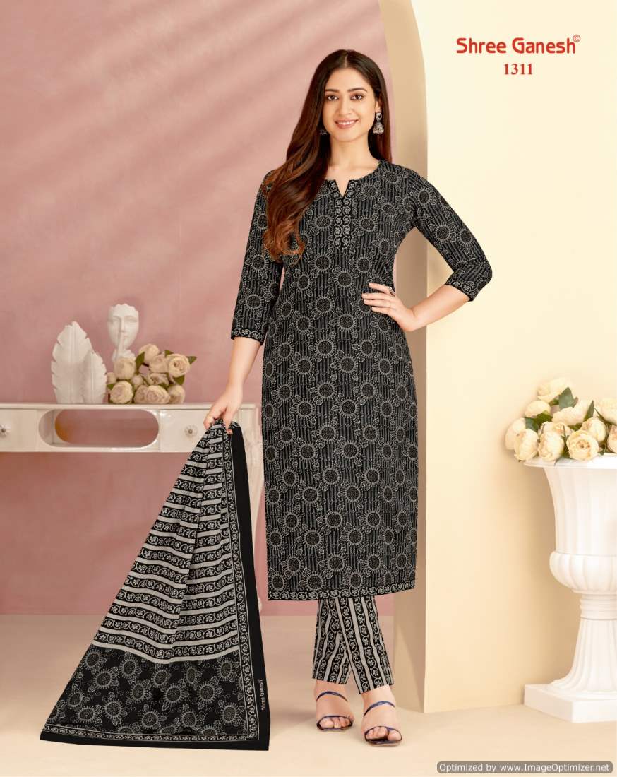 Vaani Vol 3 Shree Ganesh Cotton Dress Material Wholesale