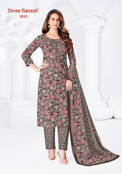 Vaani Vol 8 Shree Ganesh Cotton Dress Material Wholesale Rate