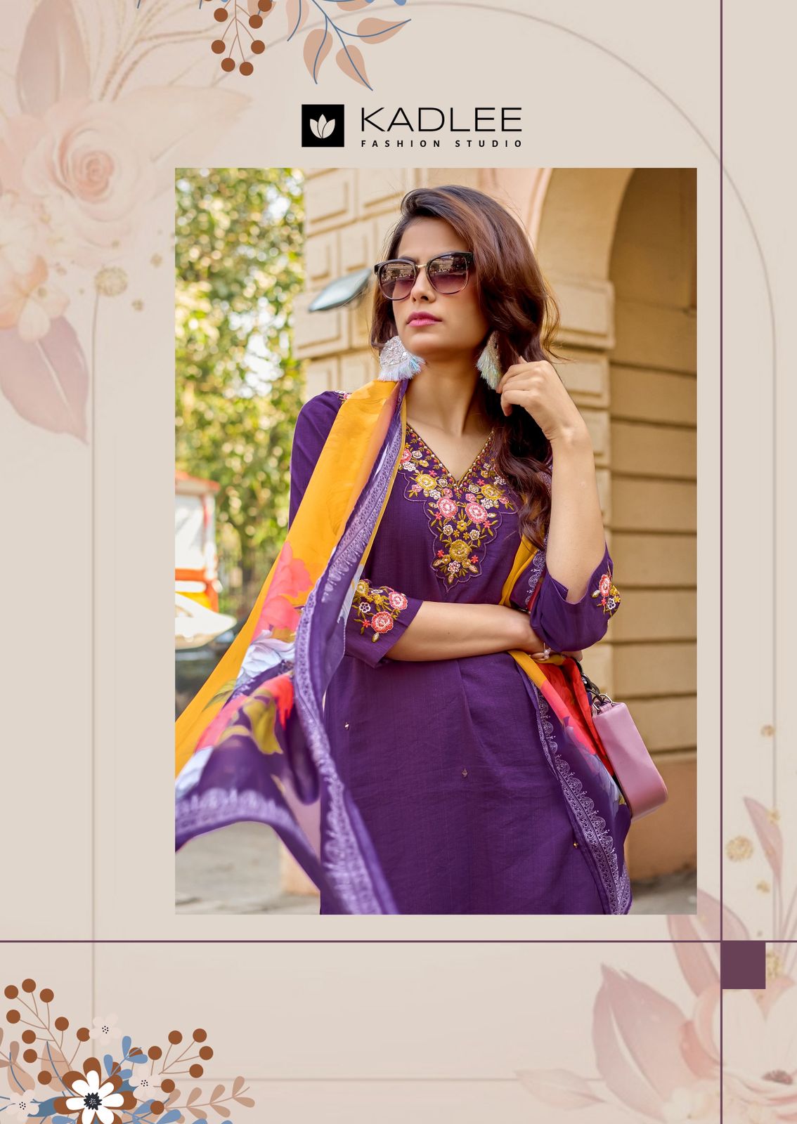 Vaari Kadlee Viscose Weaving Readymade Pant Style Suits Wholesaler India