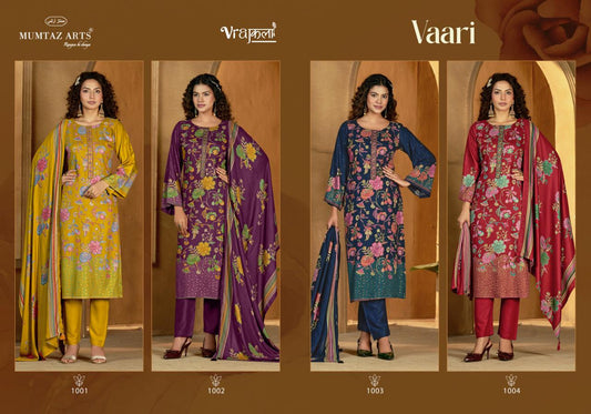 Vaari Mumtaz Arts Pashmina Suits Supplier Gujarat