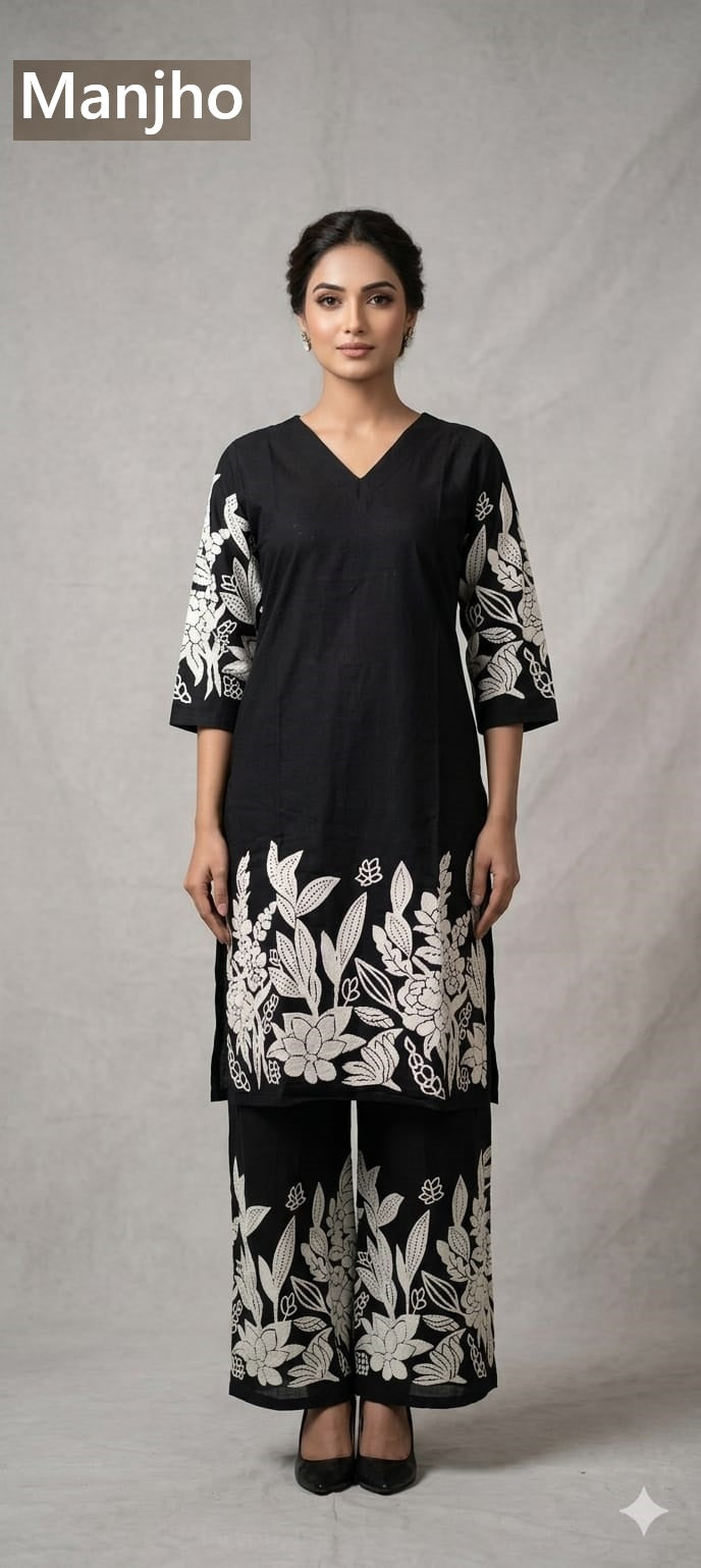 Vacations Manjho Rayon Co Ord Set Manufacturer