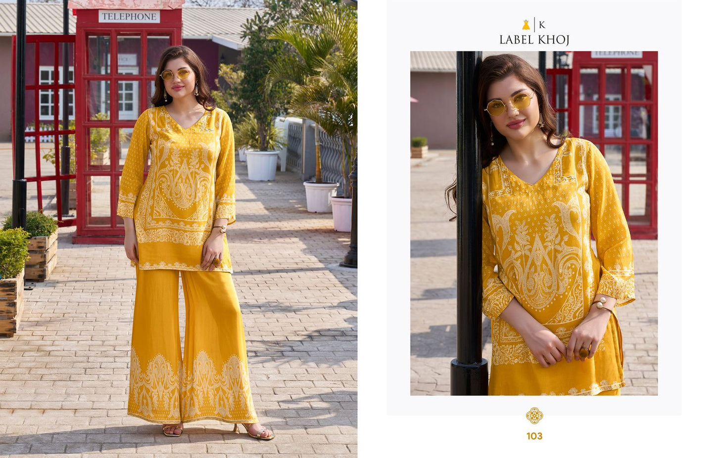 Vacay Mode Label Khoj Viscose Co Ord Set Manufacturer