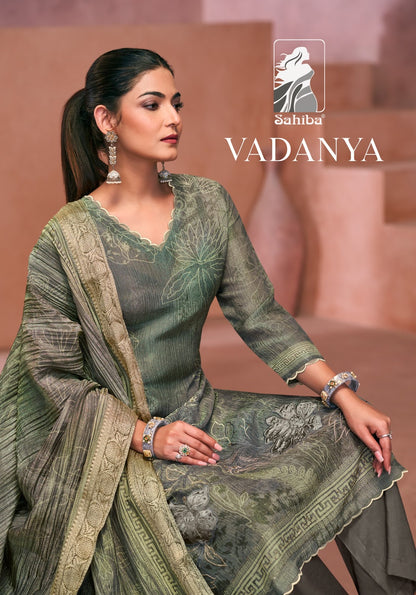 Vadanya Sahiba Simmer Plazzo Style Suits Manufacturer Gujarat