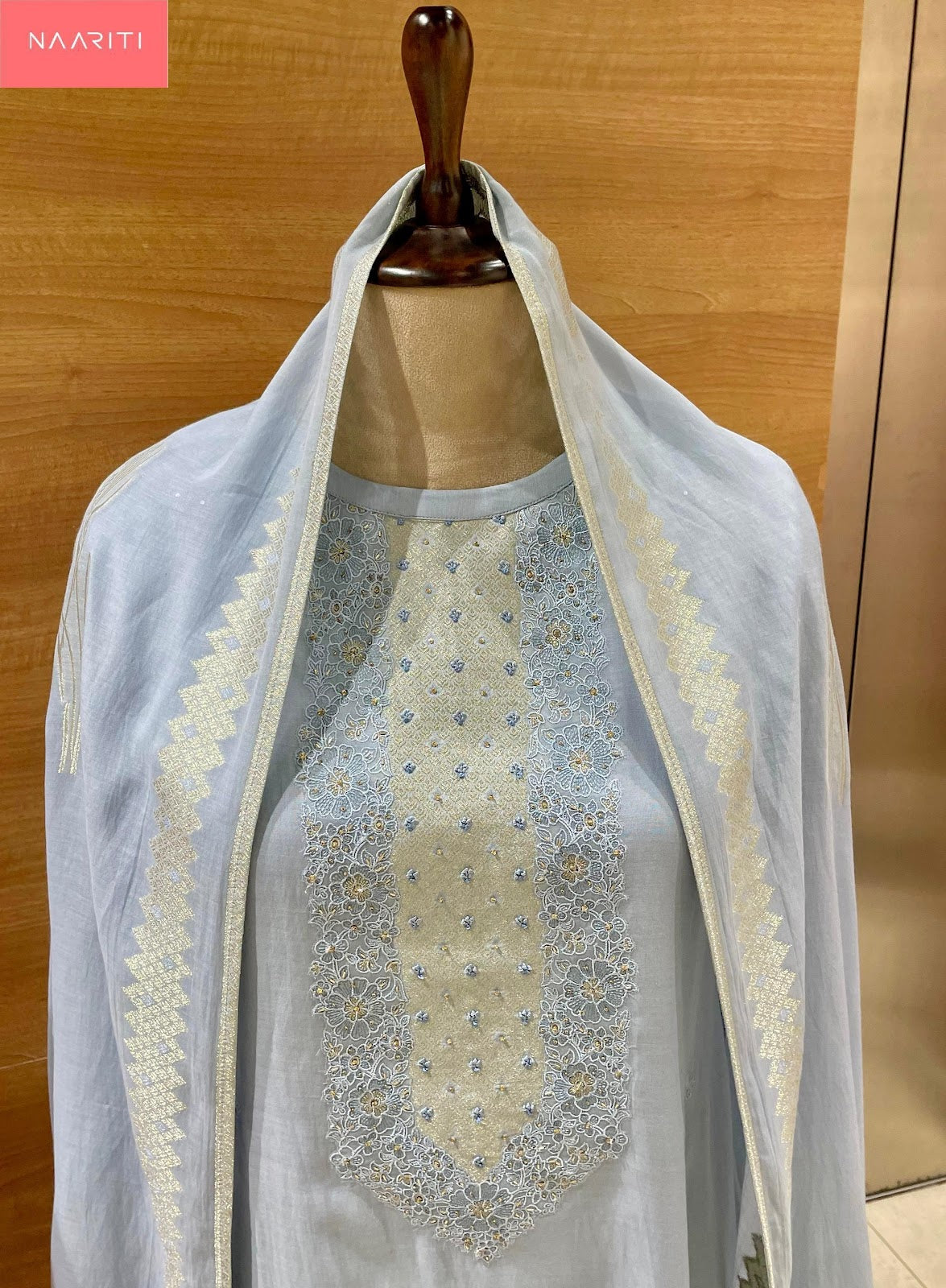 Vahzab Naariti Mul Chanderi Salwar Suits Wholesale Price