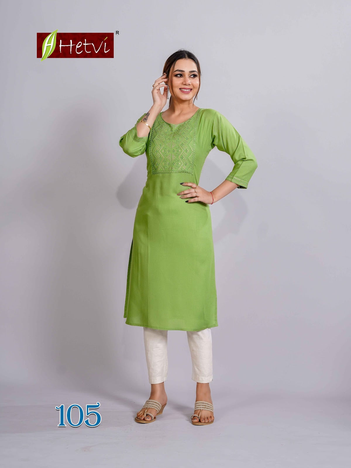 Vaibhavi Hetvi Reyon Long Kurtis Manufacturer Gujarat