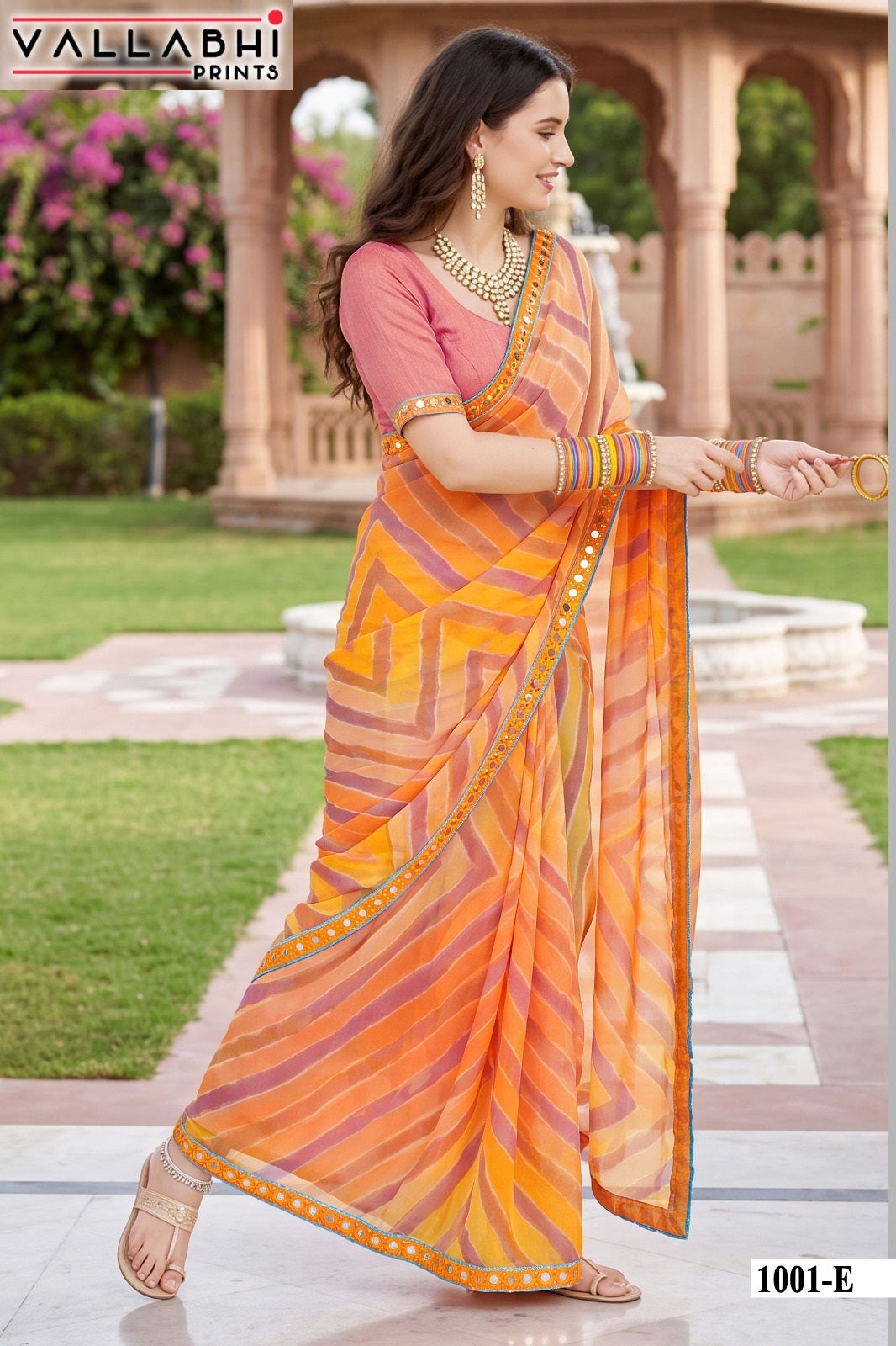 Vaidehi Vallabhi Prints Weightless Sarees Wholesale Price