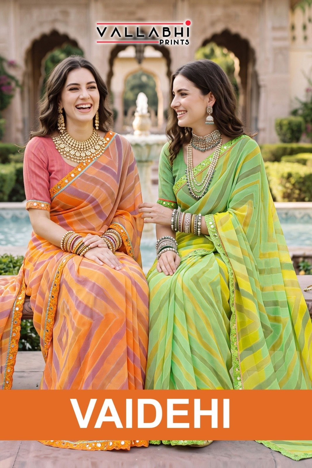 Vaidehi Vallabhi Prints Weightless Sarees Wholesale Price