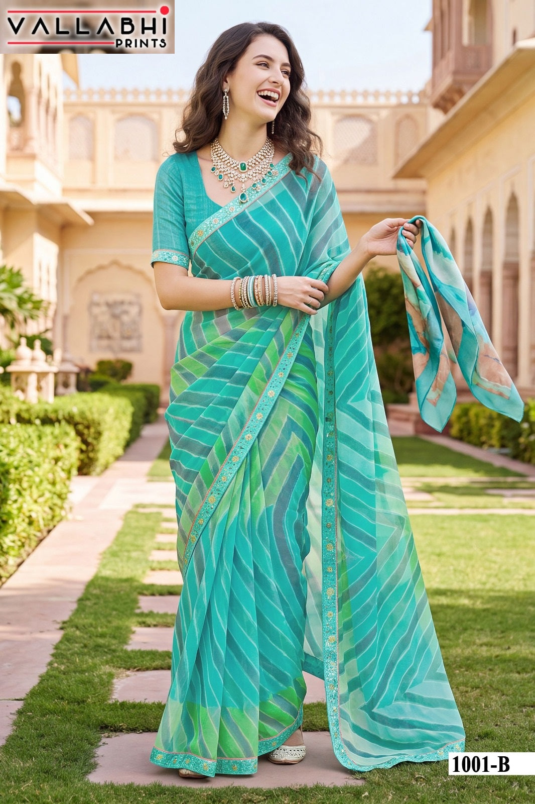 Vaidehi Vallabhi Prints Weightless Sarees Wholesale Price