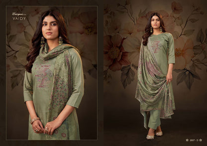 Vaidy Sargam Prints Pure Jam Pant Style Suits Manufacturer Gujarat