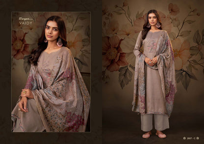 Vaidy Sargam Prints Pure Jam Pant Style Suits Manufacturer Gujarat