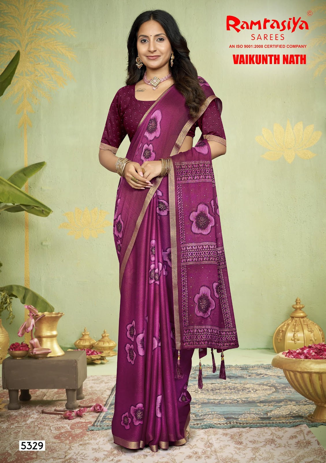 Vaikunth Nath Ramrasiya Sarees Supplier India