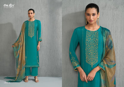 Vaira Omtex Silk Pant Style Suits Wholesale Price