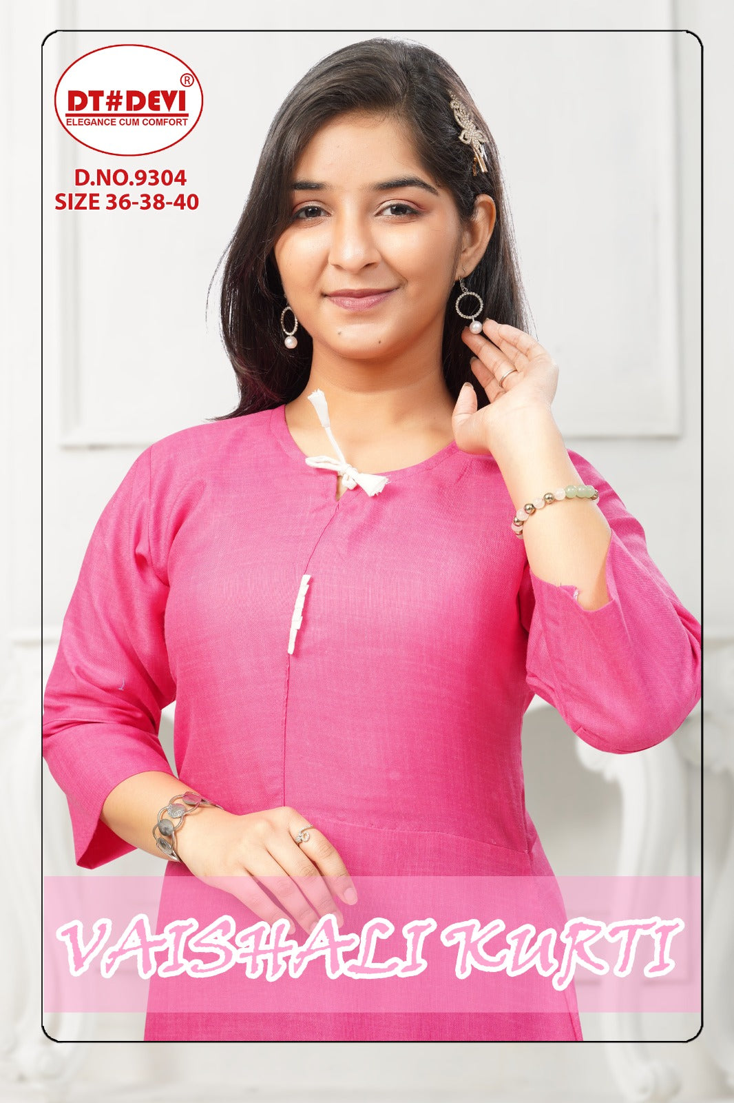 Vaishali Dn 9304 Dt Devi Reyon Girls Anarkali Kurti Wholesale