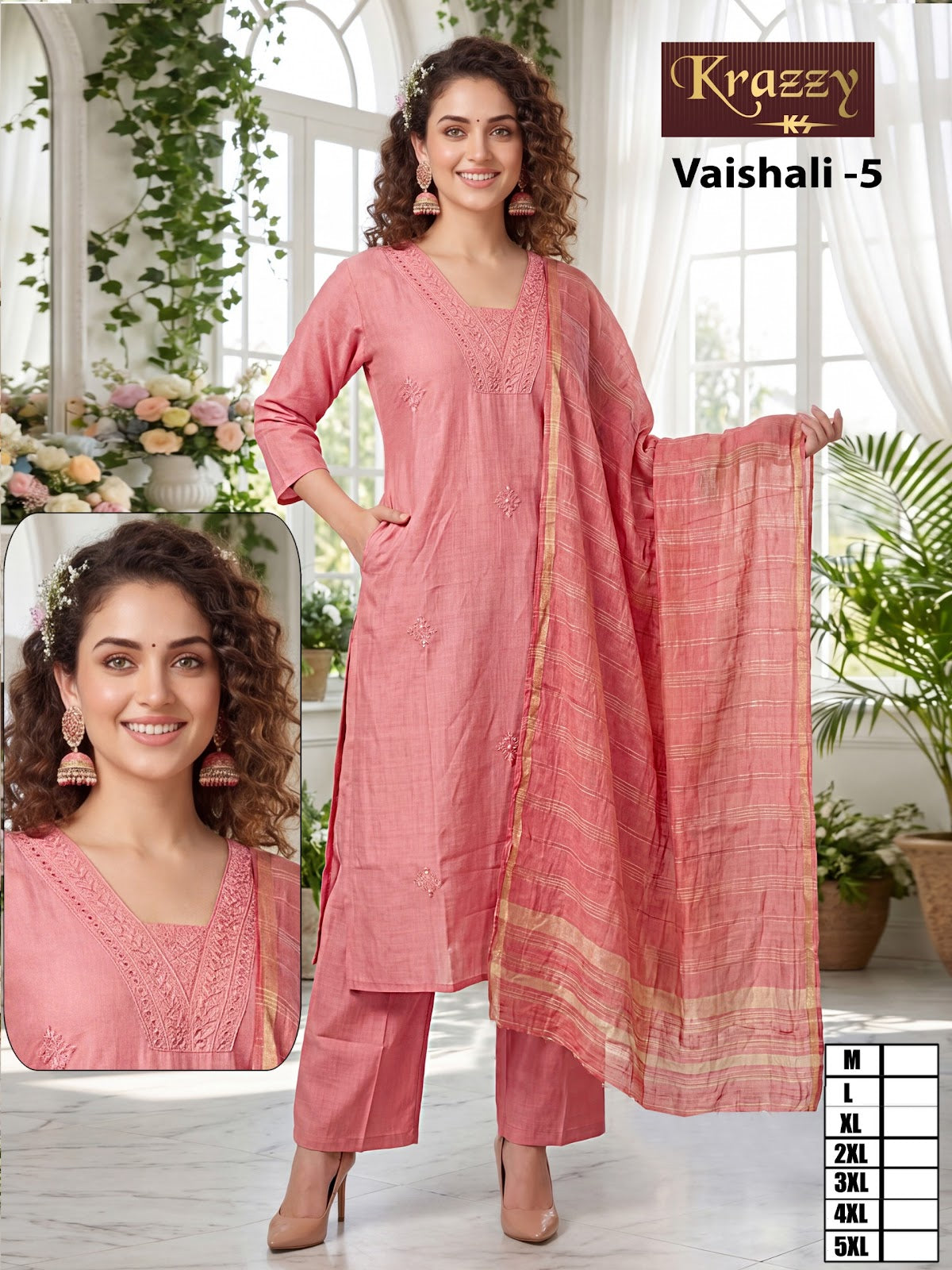 Vaishali Krazzy Kanha Vetican Readymade Pant Style Suits Supplier